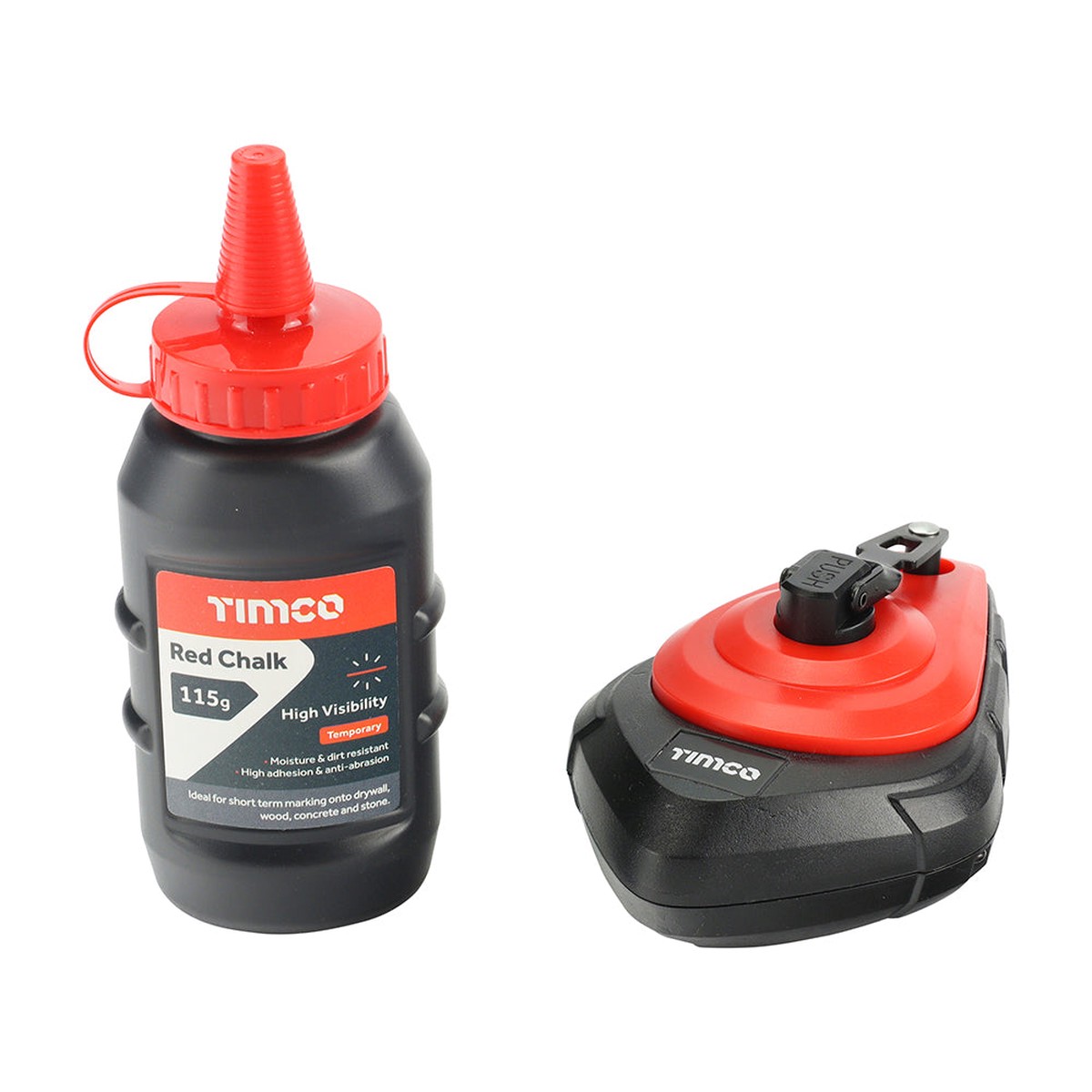 Timco - Chalk Line Set 30 x 115g (1 Each Blister Pack)