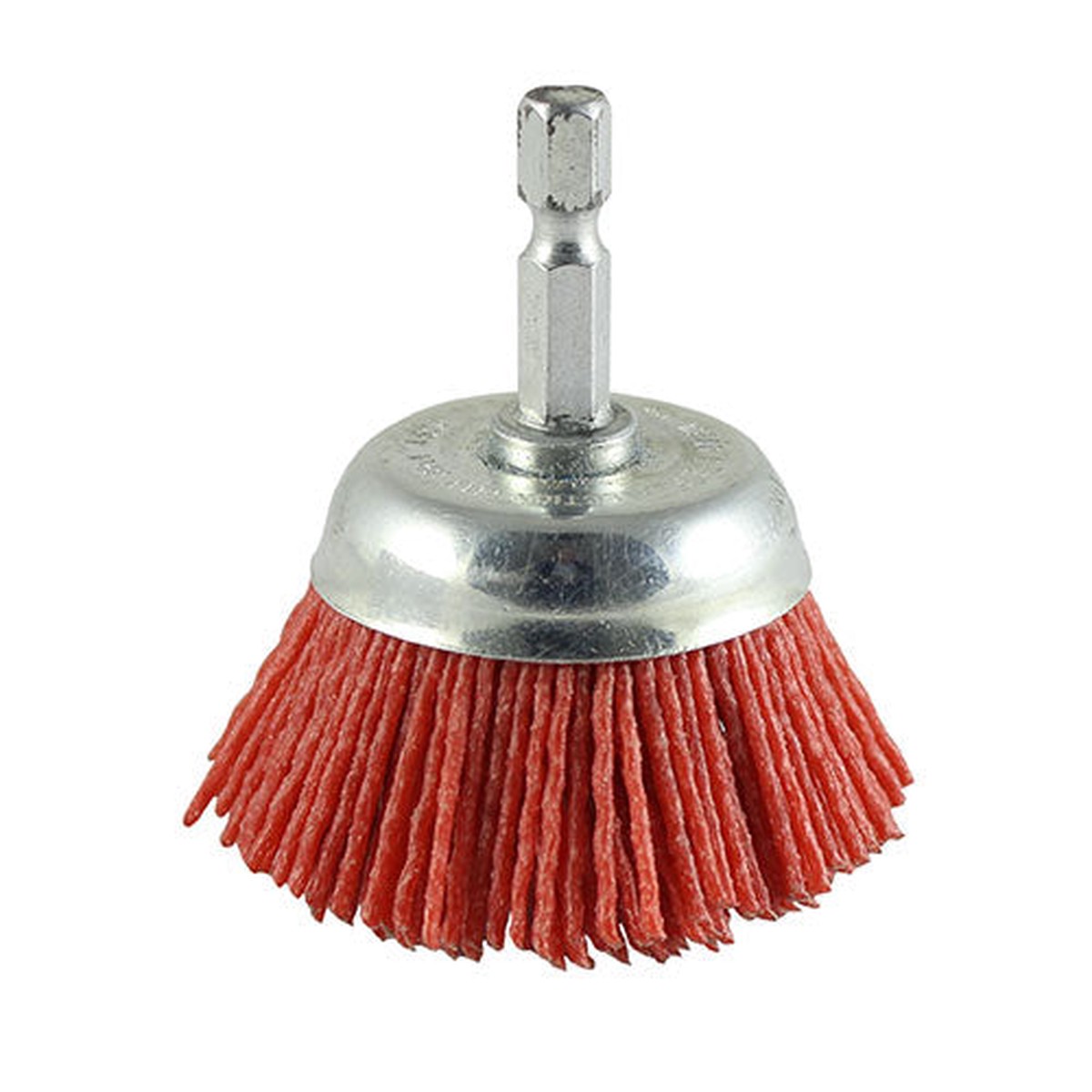 Timco - Drill Cup Brush - Nylon 75mm (1 Each Blister Pack)