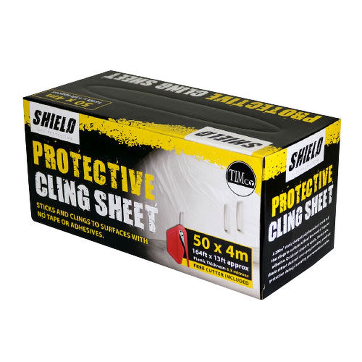 Timco - Protective Cling Sheet 50m x 4m (1 Each Box)