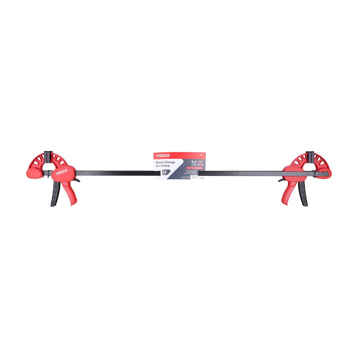 Timco - Quick Change Bar Clamp 36" (2 Pieces Backing Card)