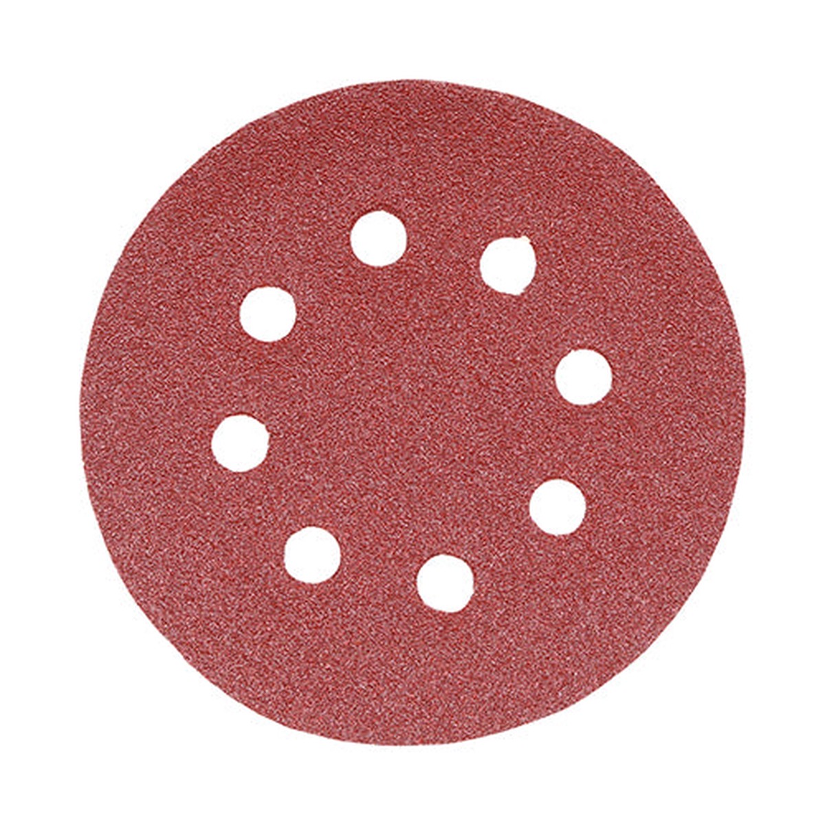 Timco - Random Orbital Sanding Discs - 80 Grit - Red 125mm (5 Pieces Pack)