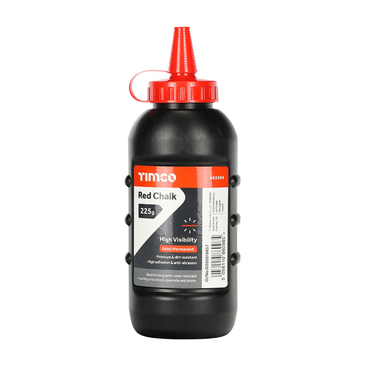 Timco - Red Chalk 225g (1 Each Bottle)