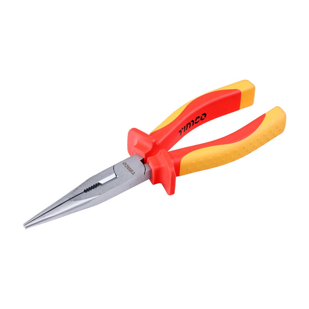 Timco - VDE Long Nose Pliers 8" (1 Each Backing Card)