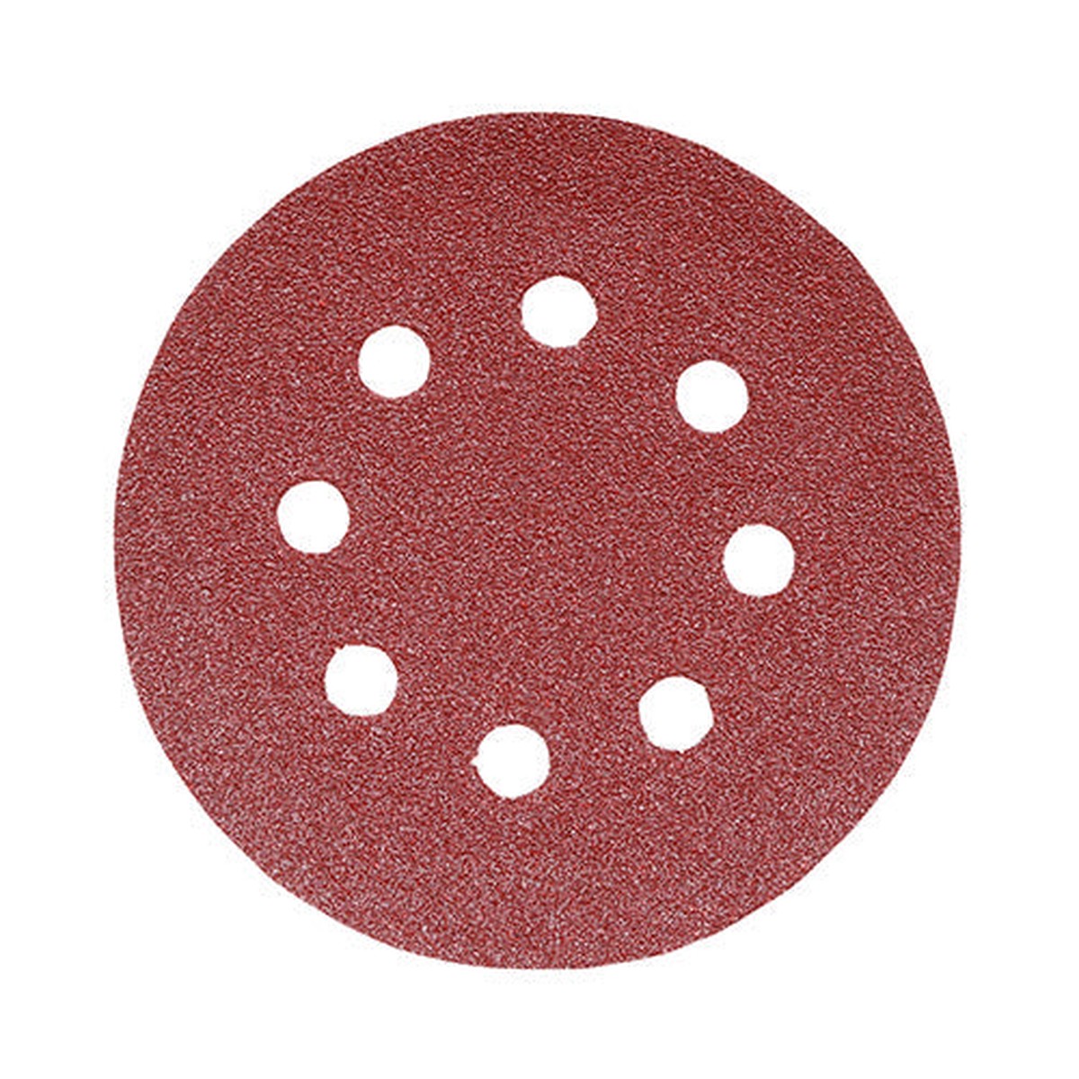 Timco - Random Orbital Sanding Discs - 120 Grit - Red 125mm (5 Pieces Pack)