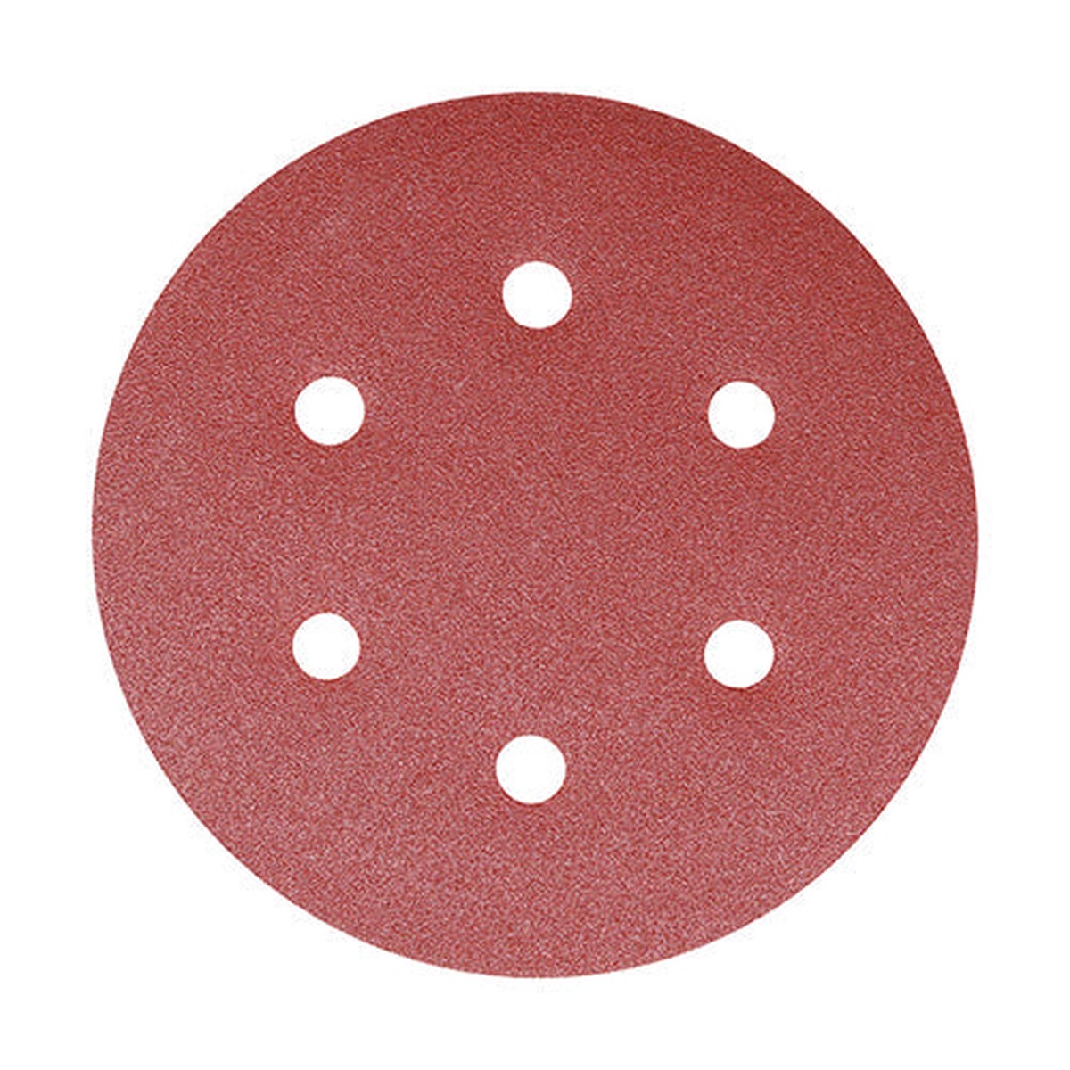 Timco - Random Orbital Sanding Discs - 120 Grit - Red 150mm (5 Pieces Pack)