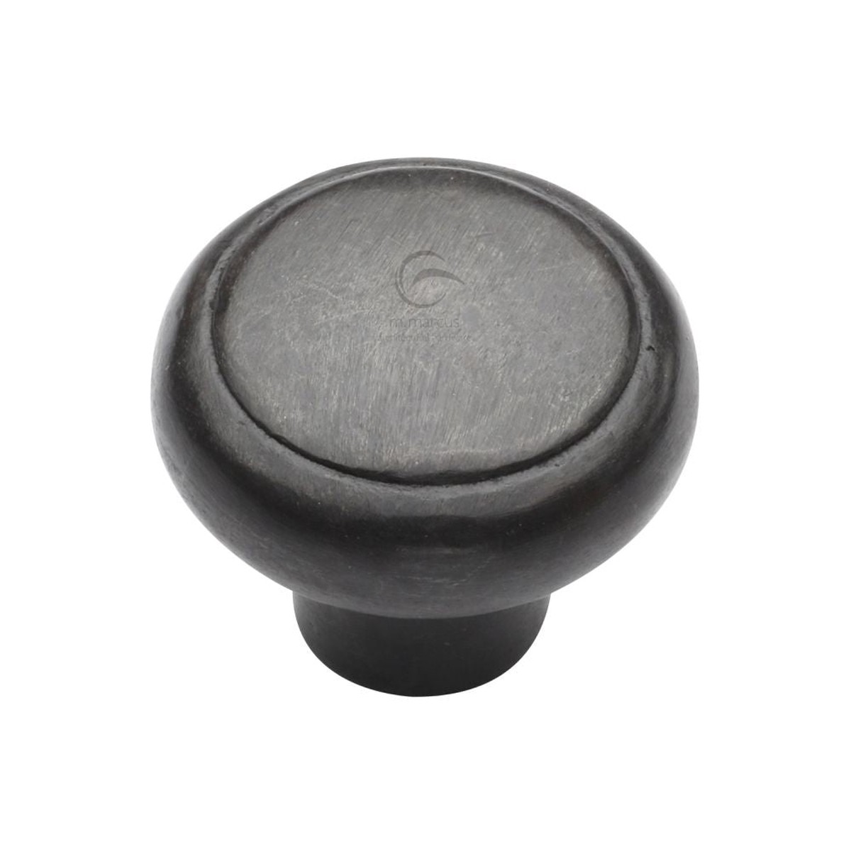 M.Marcus - Rustic Dark Bronze Cabinet Knob Newport Design 38mm