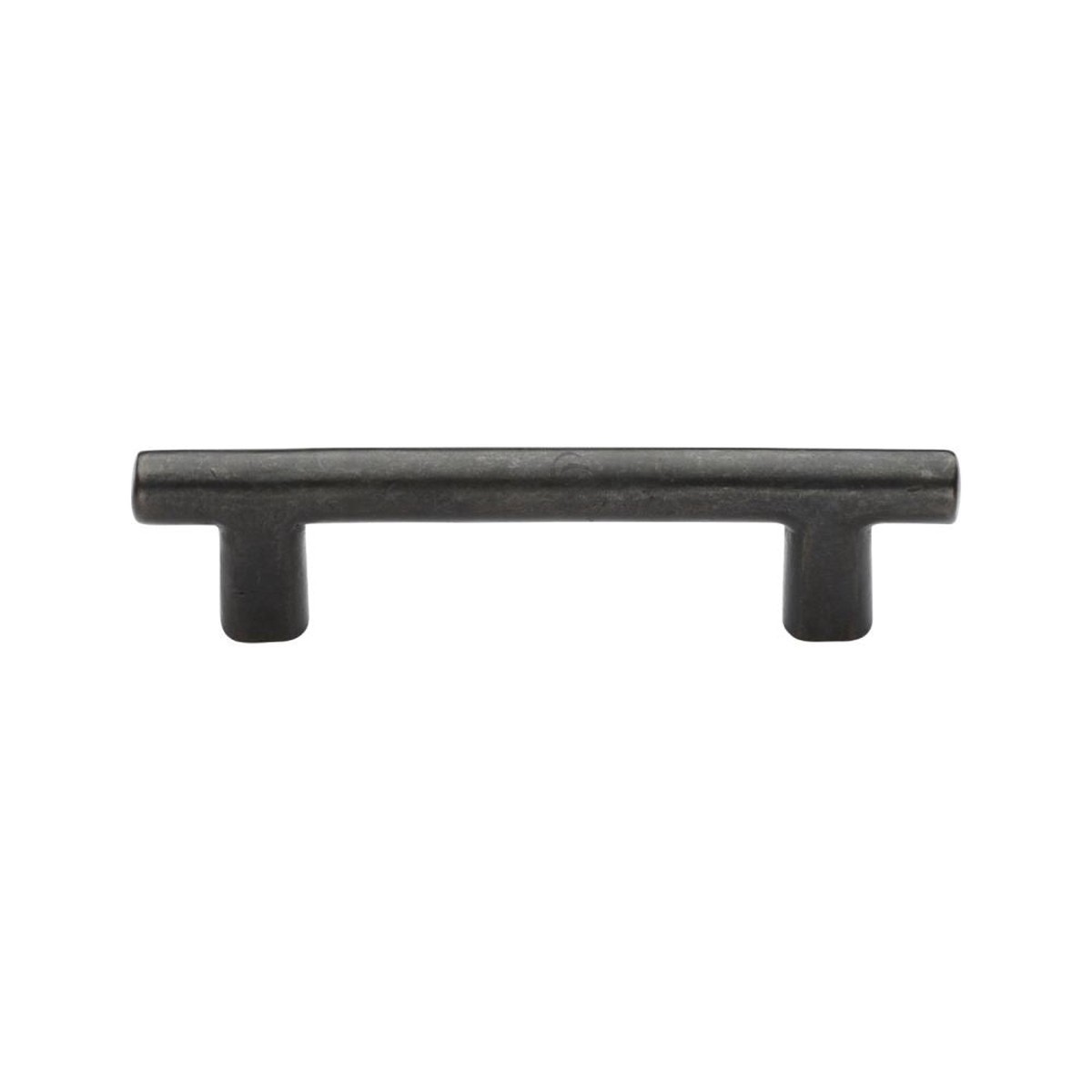 M.Marcus - Rustic Dark Bronze Cabinet Pull Round T-Bar Design 96mm CTC