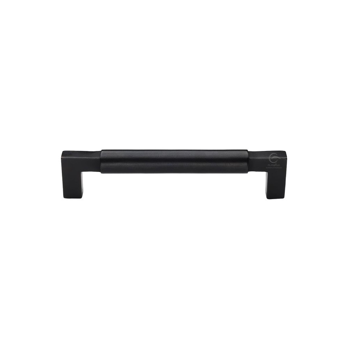 M.Marcus - Rustic Dark Bronze Door Pull Bauhaus Design 203mm