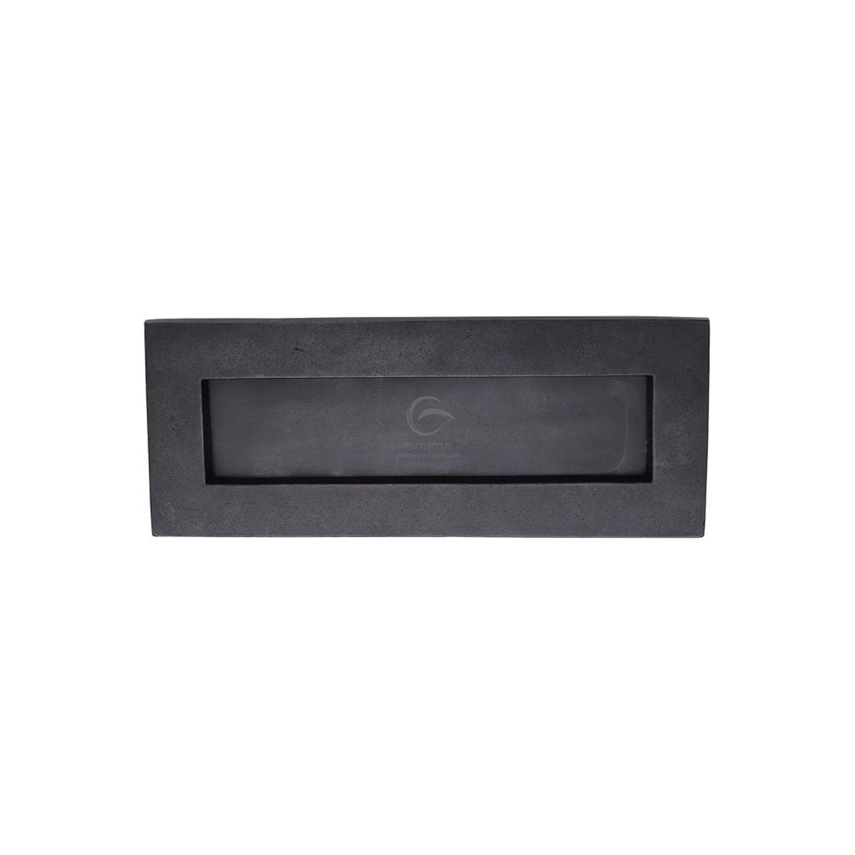M.Marcus - Rustic Dark Bronze Letterplate 10 1/2" x 4"