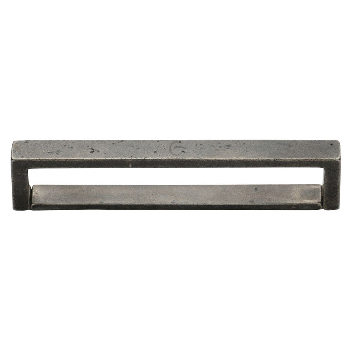M.Marcus - Rustic Pewter Cabinet Pull Box Design 254mm CTC