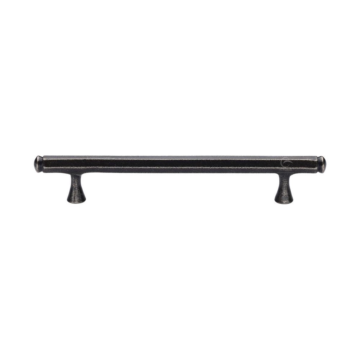M.Marcus - Rustic Pewter Cabinet Pull Hexagon Design 160mm CTC