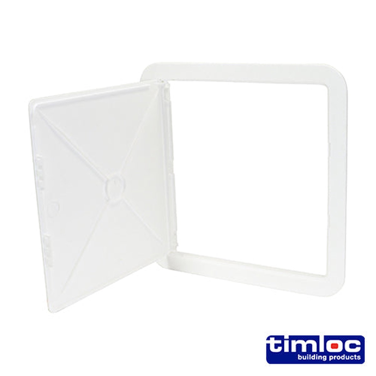 Timco - Timloc Access Panel - Plastic - Hinged - White - AP300 305 x 305mm (1 Each Bag)