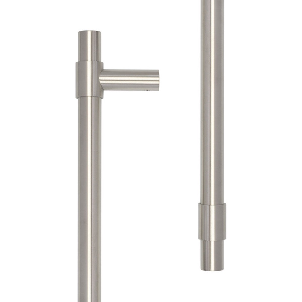 CRES - 425mm Bolt Through Satin Stainless Steel T-Bar Pull Handle
