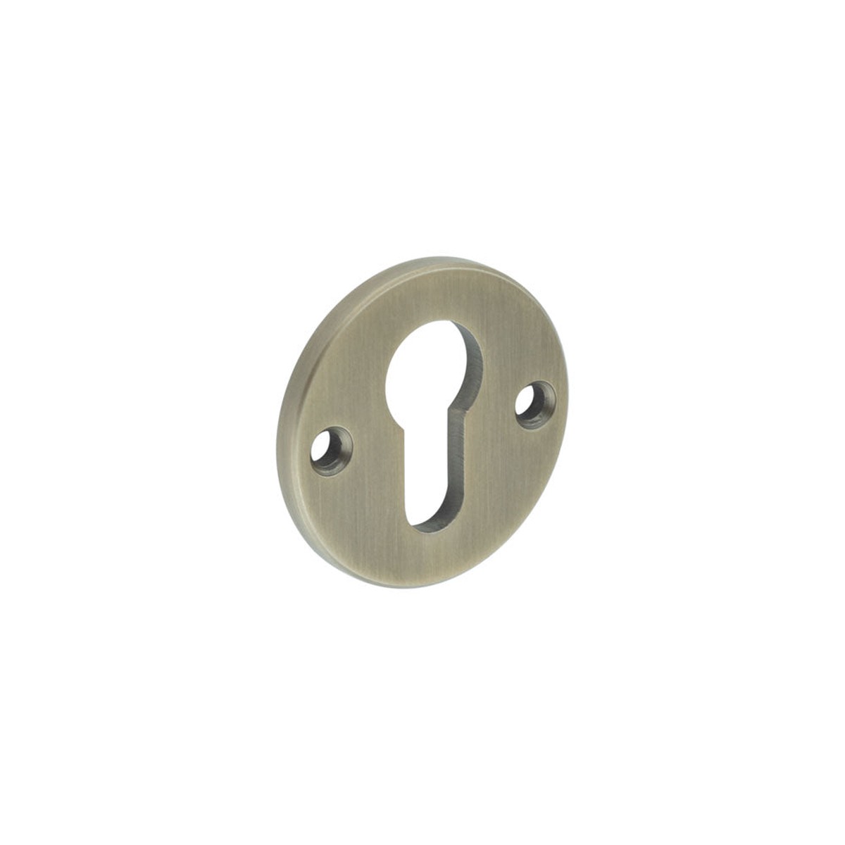 CRES - Antique Brass Euro Escutcheon Face Fixed