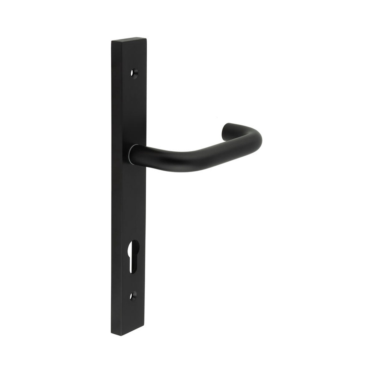 CRES - CR-106 Black Multi Point Backplate Door Handle