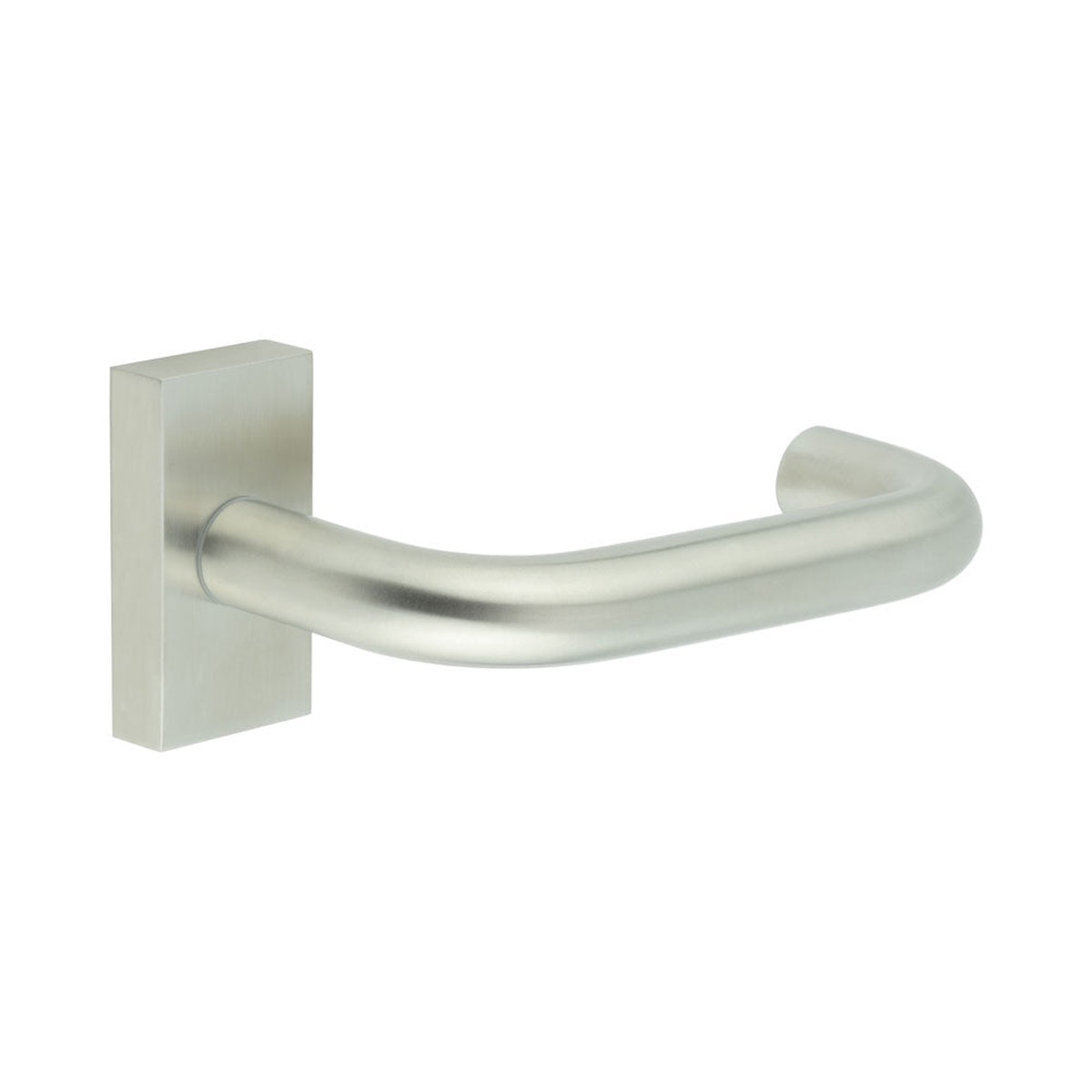 CRES - CR-106 Satin Stainless Steel Multi Point Rectangular Rose Door Handle