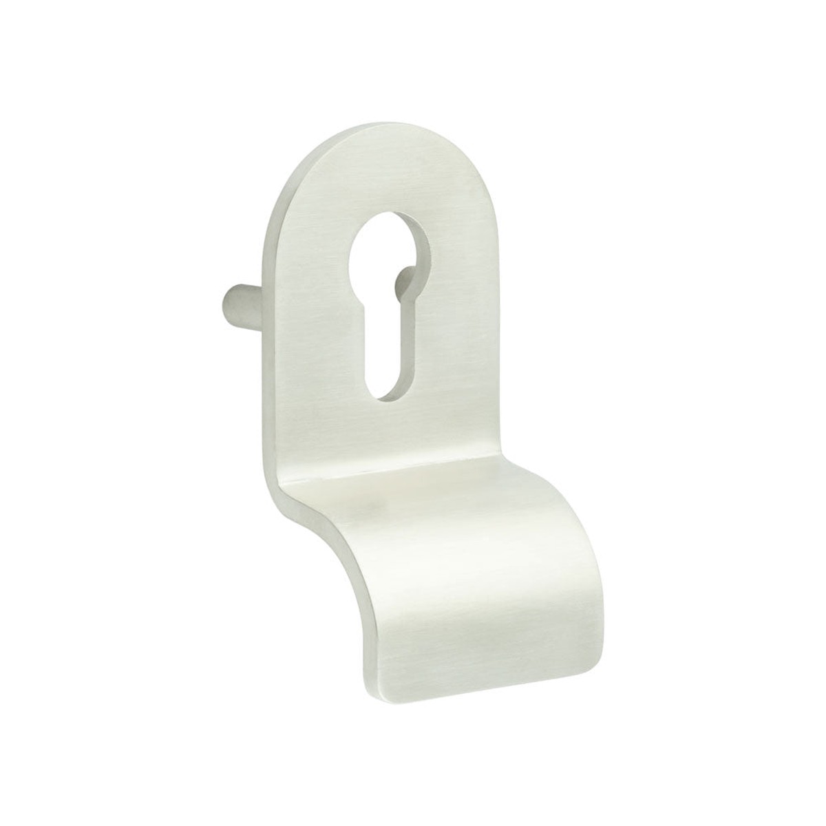 CRES - Cylinder Pull Lug Fixed Satin Stainless Steel