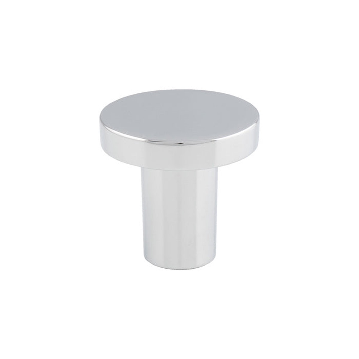 FTD - Circular Cupboard Knob Polished Chrome 26mm