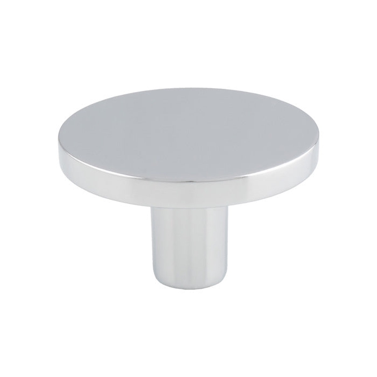FTD - Circular Cupboard Knob Polished Chrome 41mm