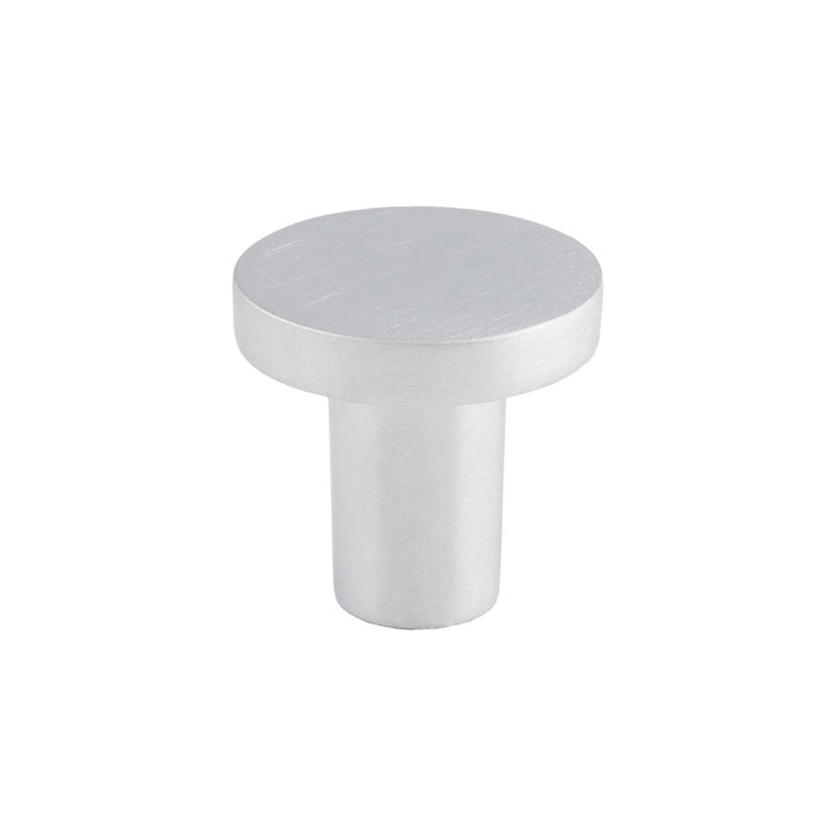 FTD - Circular Cupboard Knob Satin Chrome 26mm