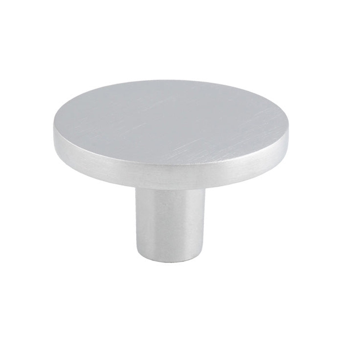 FTD - Circular Cupboard Knob Satin Chrome 41mm