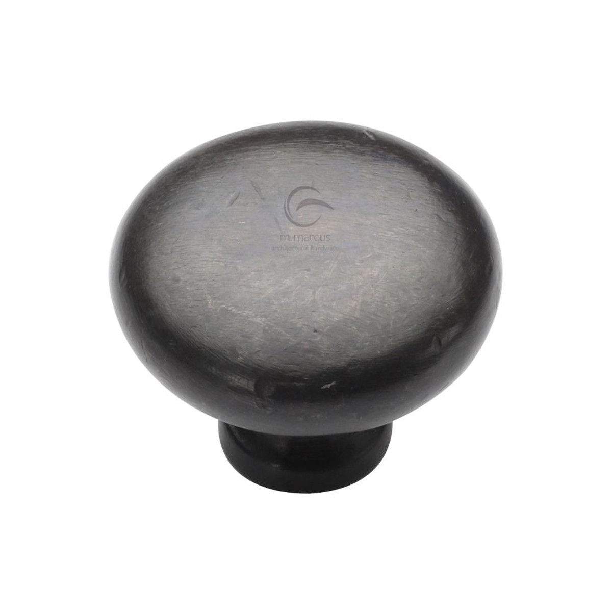 M.Marcus - Rustic Dark Bronze Cabinet Knob Round Design 38mm