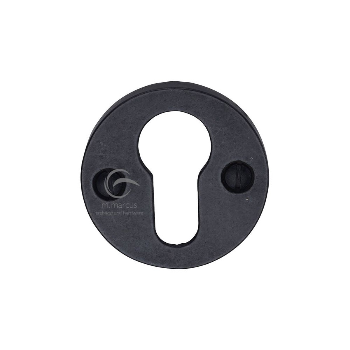 M.Marcus - Rustic Dark Bronze Euro Profile Cylinder Escutcheon