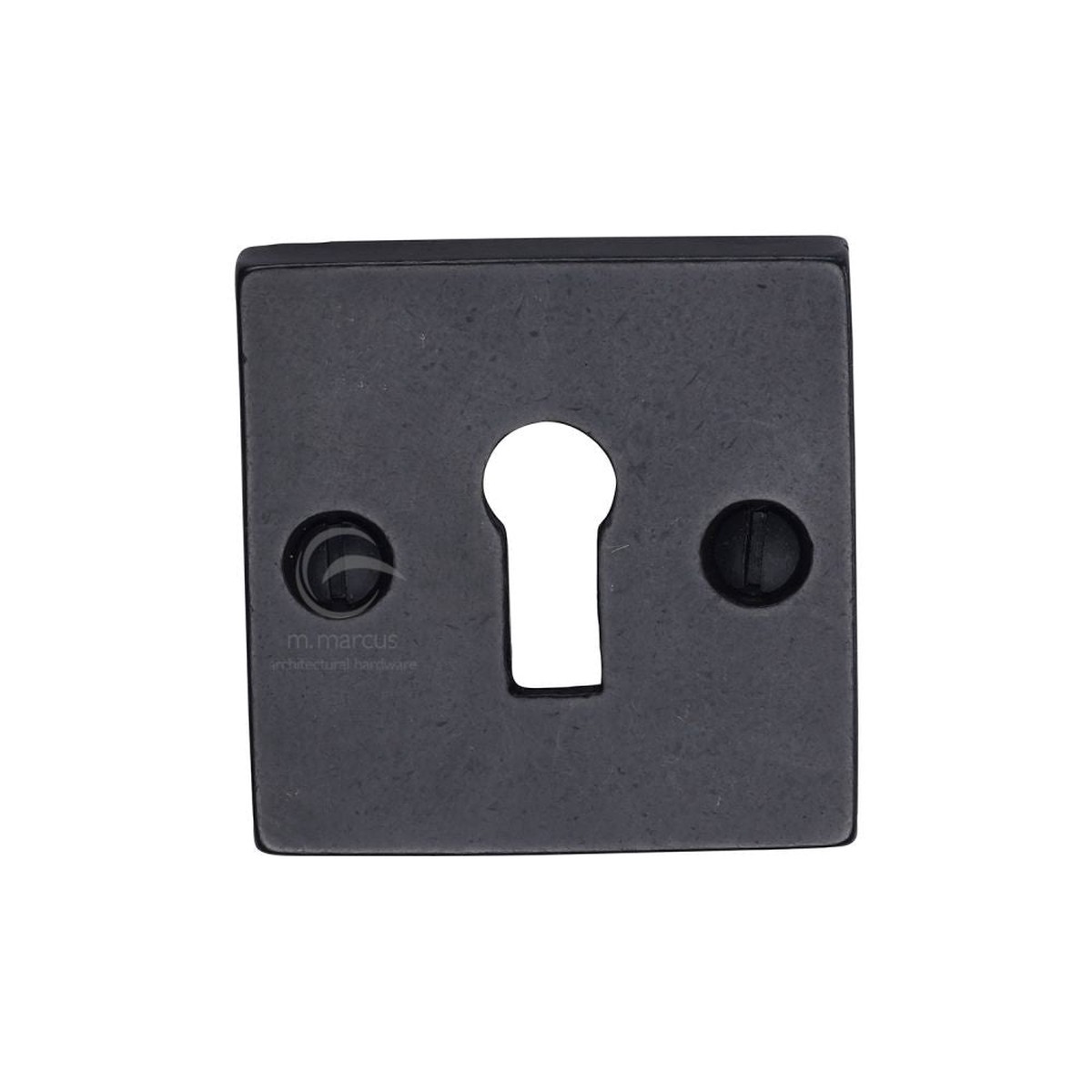 M.Marcus - Rustic Dark Bronze Key Escutcheon Square