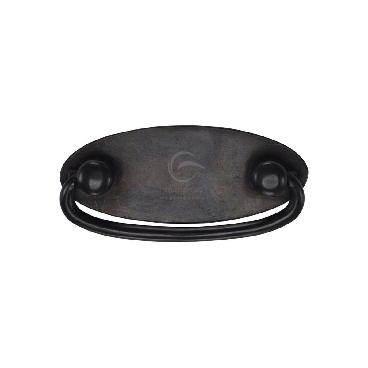 M.Marcus - Rustic Dark Bronze Oval Drop Pull