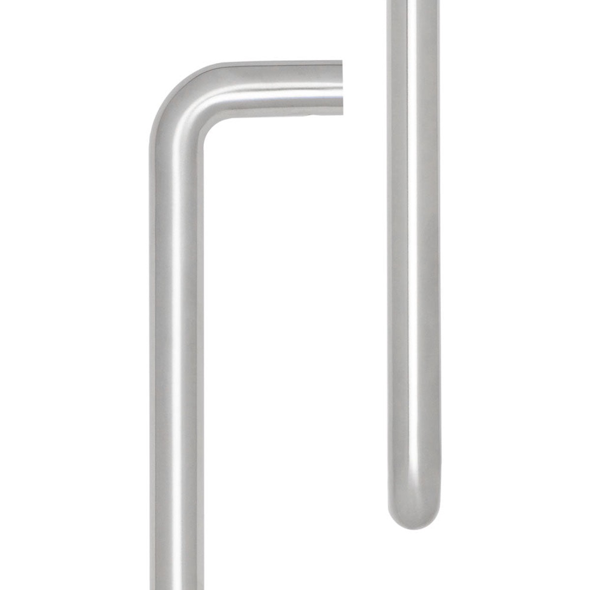 CRES - 425mm Bolt Through Satin Stainless Steel D Shape Pull Handle