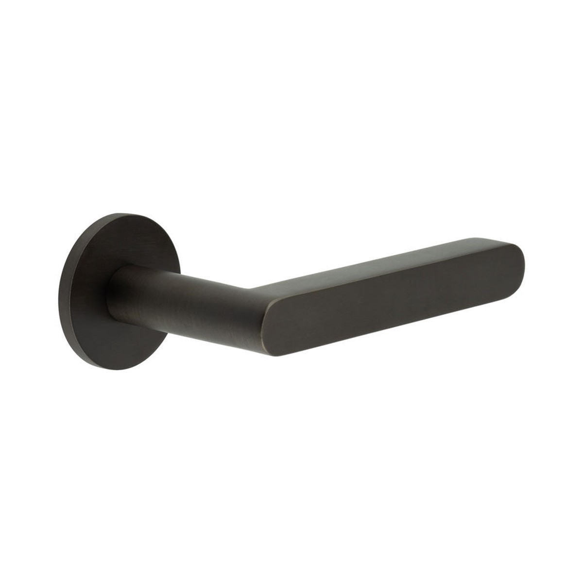 CRES - CR-101 Dark Bronze Fixed Dead Round Rose Door Handle