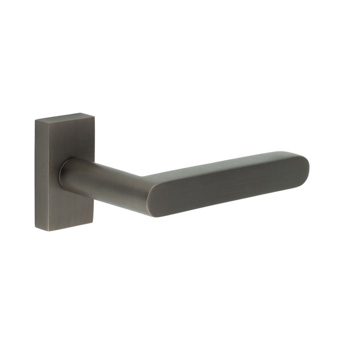 CRES - CR-101 Dark Bronze Multi Point Rectangular Rose Door Handle
