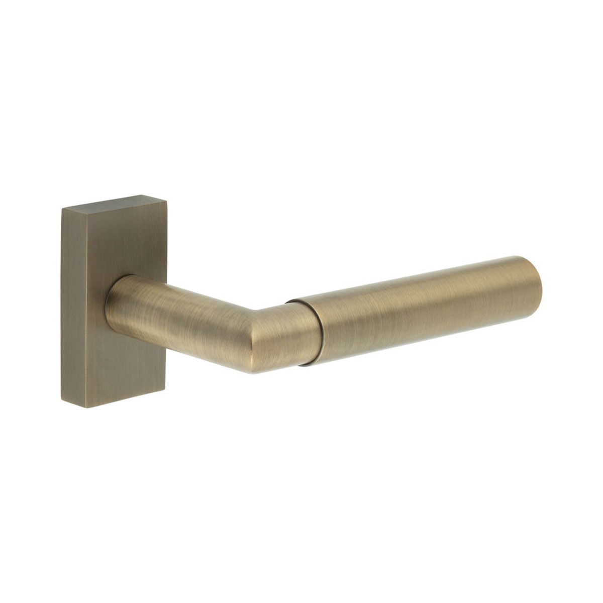 CRES - CR-102 Antique Brass Multi Point Rectangular Rose Door Handle