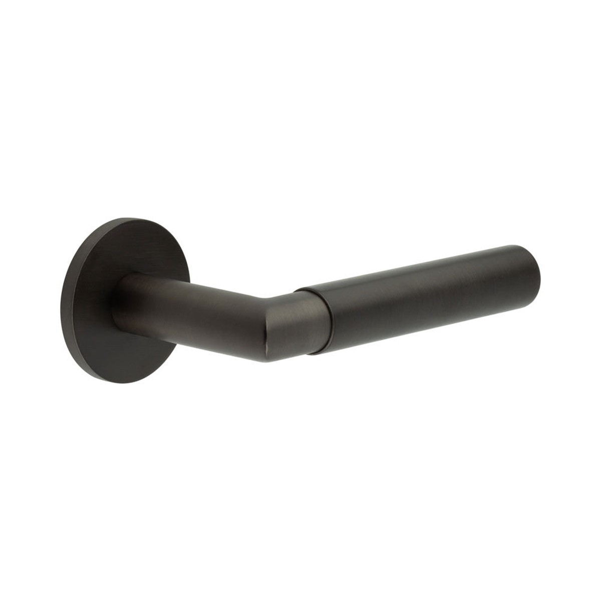 CRES - CR-102 Dark Bronze Fixed Dead Round Rose Door Handle