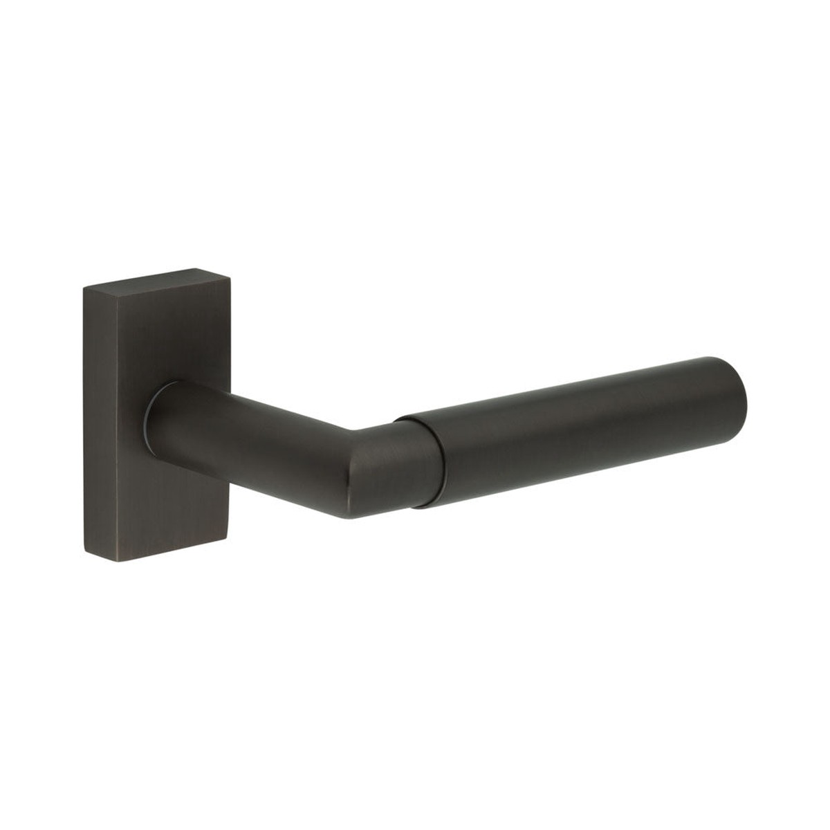 CRES - CR-102 Dark Bronze Multi Point Rectangular Rose Door Handle