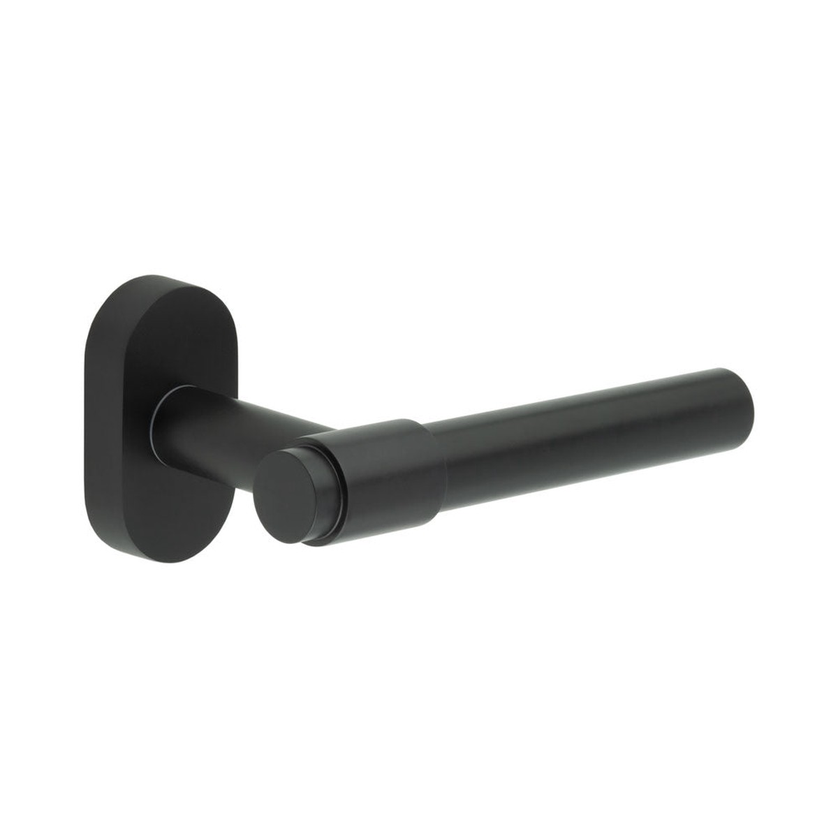 CRES - CR-103 Black Multi Point Oval Rose Door Handle