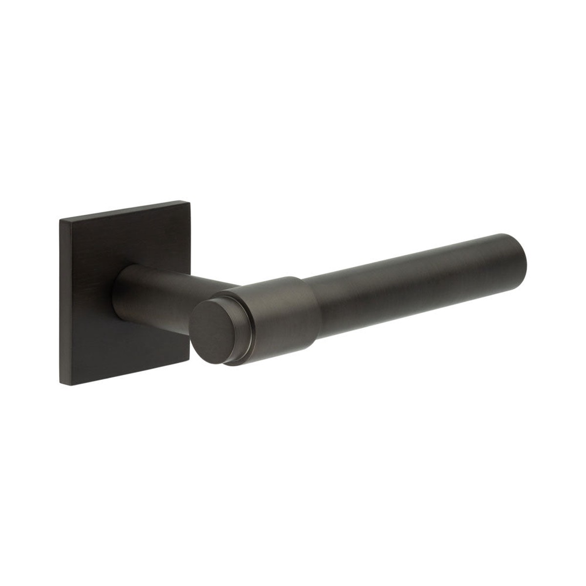 CRES - CR-103 Dark Bronze Fixed Dead Square Rose Door Handle