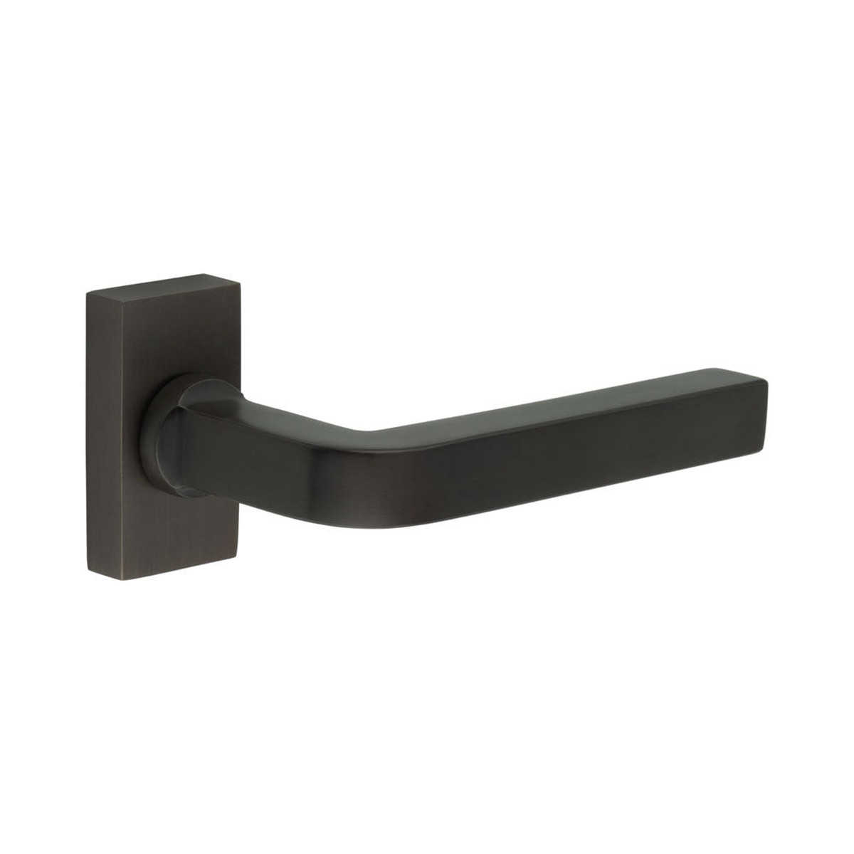 CRES - CR-104 Dark Bronze Multi Point Rectangular Rose Door Handle