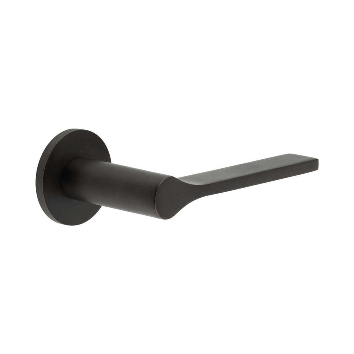 CRES - CR-105 Dark Bronze Fixed Dead Round Rose Door Handle