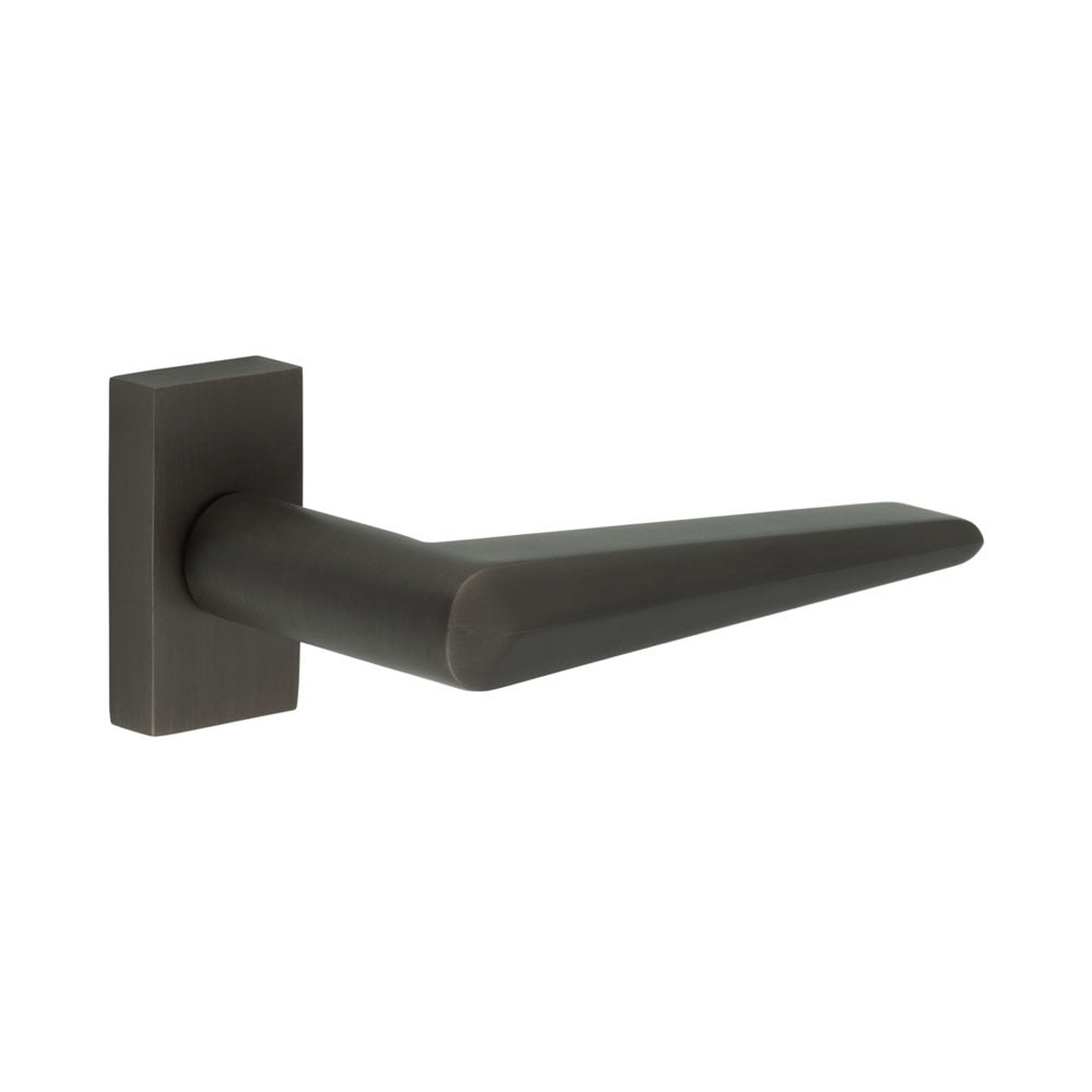 CRES - CR-107 Dark Bronze Multi Point Rectangular Rose Door Handle