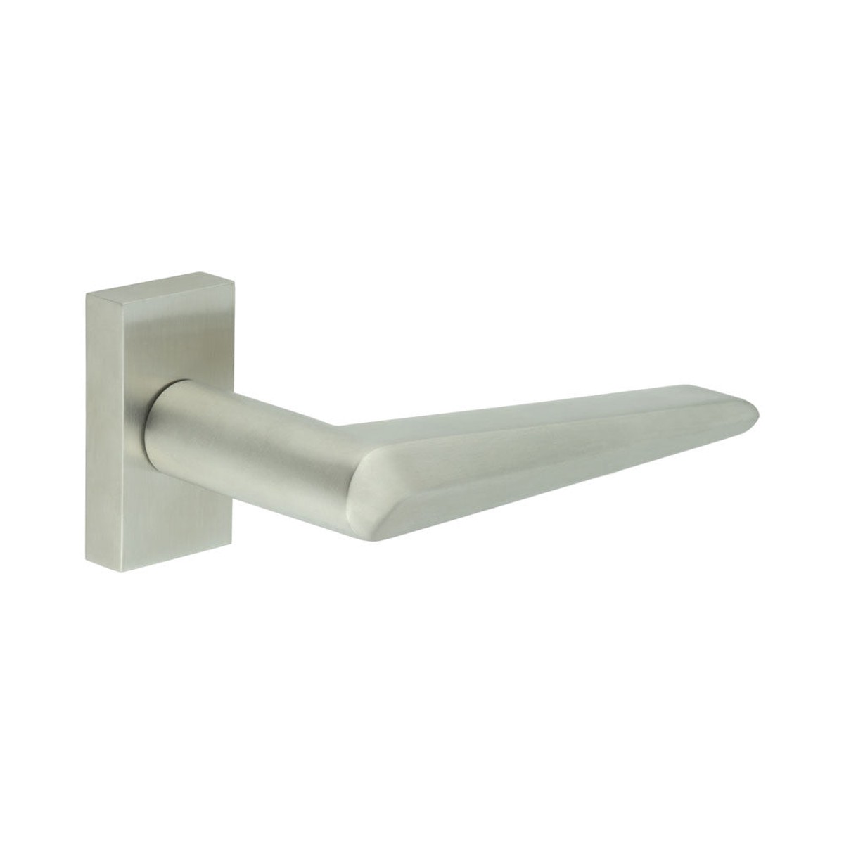 CRES - CR-107 Satin Stainless Steel Multi Point Rectangular Rose Door Handle