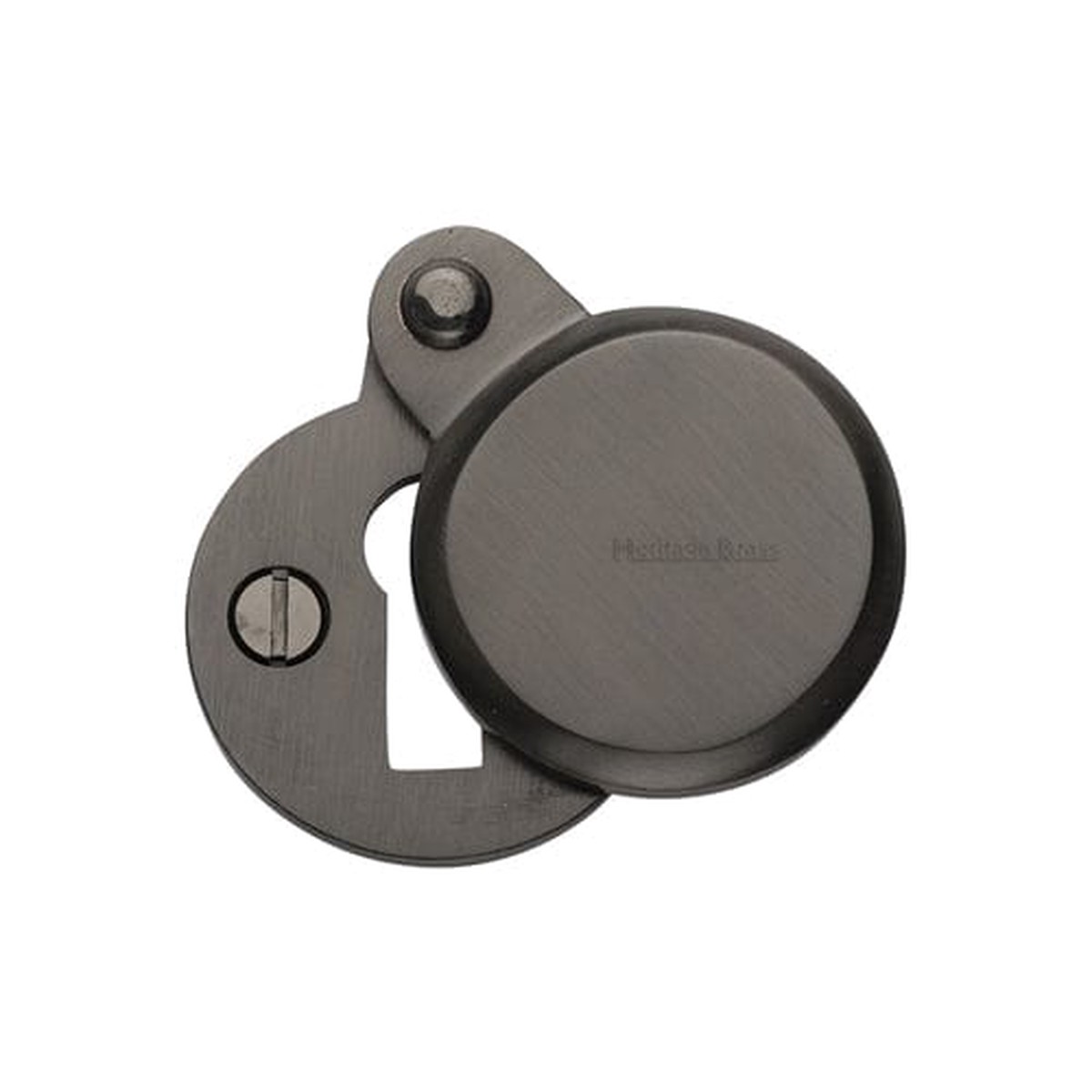 Heritage Brass Covered Keyhole Round Matt Bronze Finish