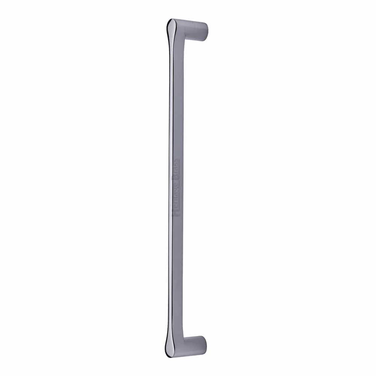 Heritage Brass Door Pull Handle Gio Design 600mm Polished Chrome Finish