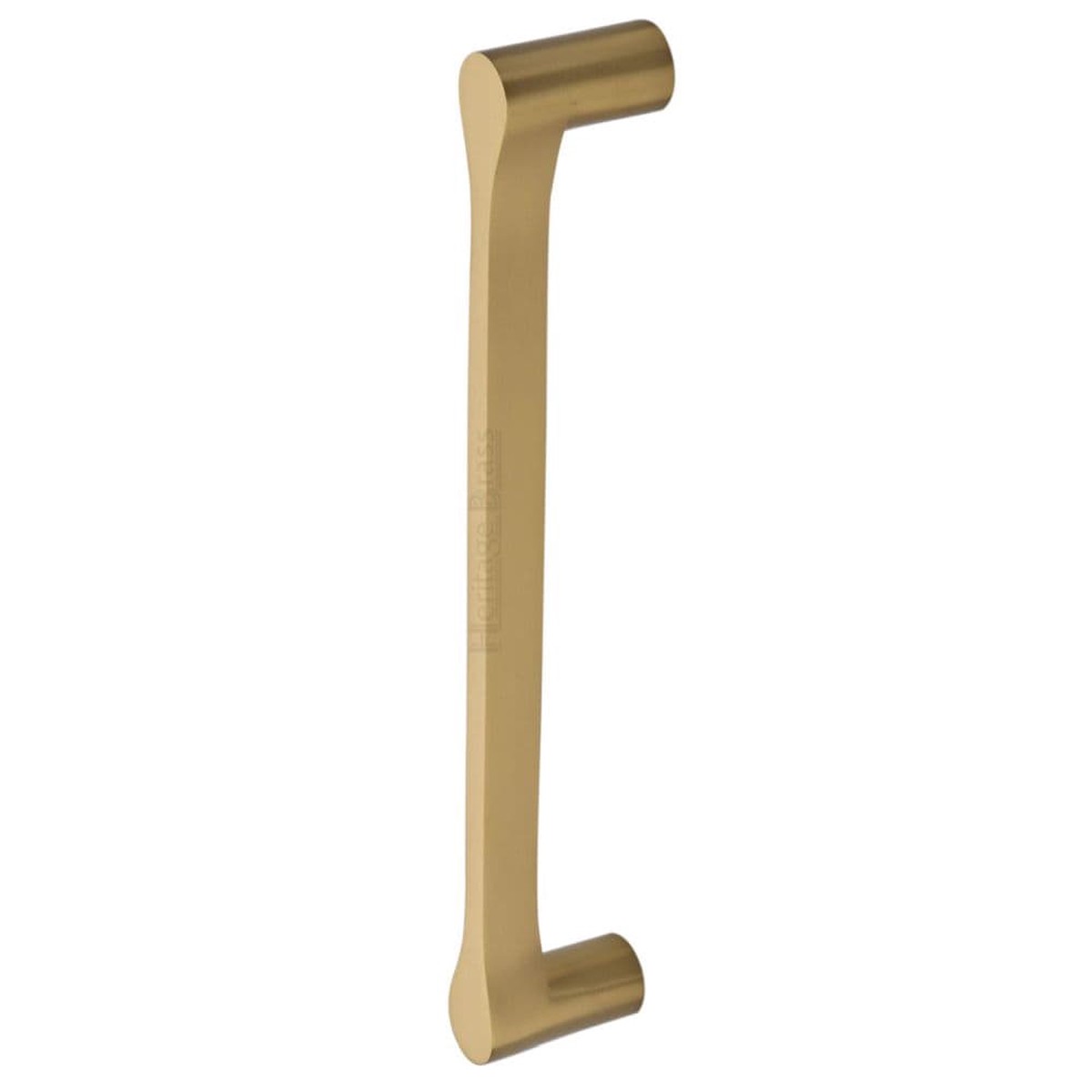 Heritage Brass Door Pull Handle Gio Design 600mm Satin Brass Finish