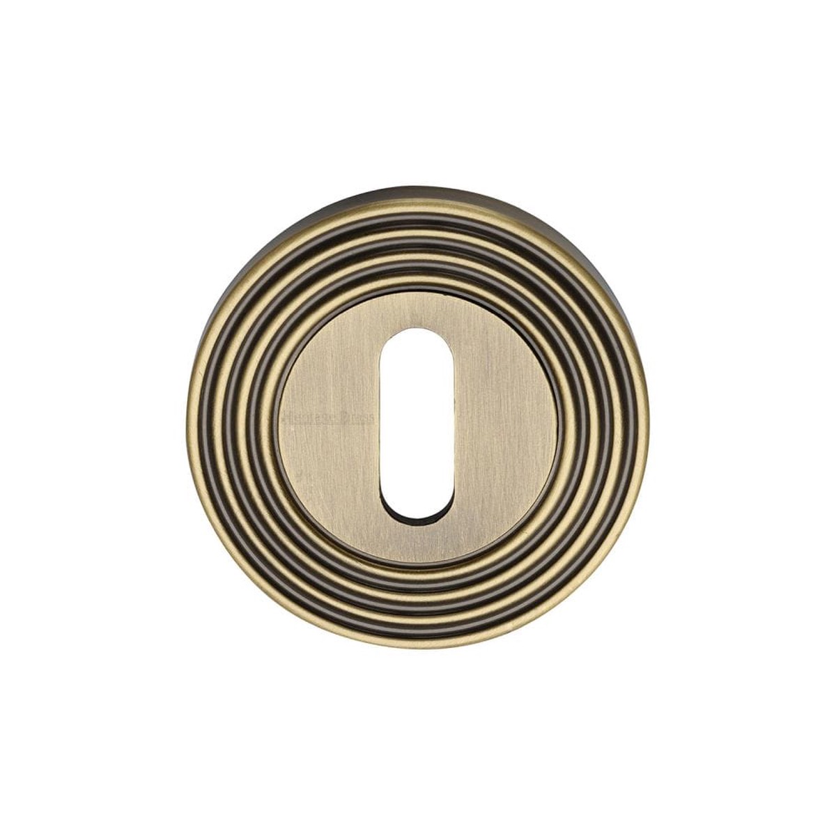 Heritage Brass Key Escutcheon Antique Brass Finish