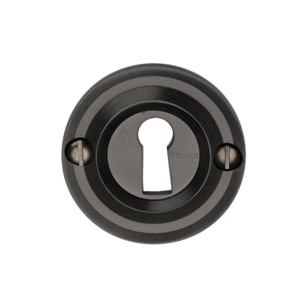 Heritage Brass Open Keyhole Round Matt Bronze Finish