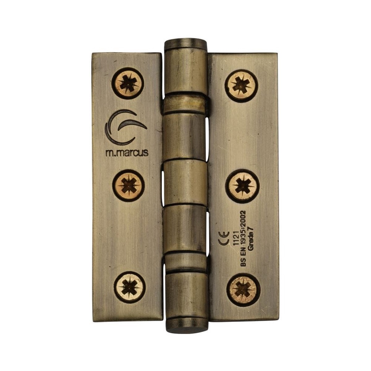 Steel Line Stainless Steel Line 2BB Hinge Stainless Steel 3 x 2 x 2 Antique Finish