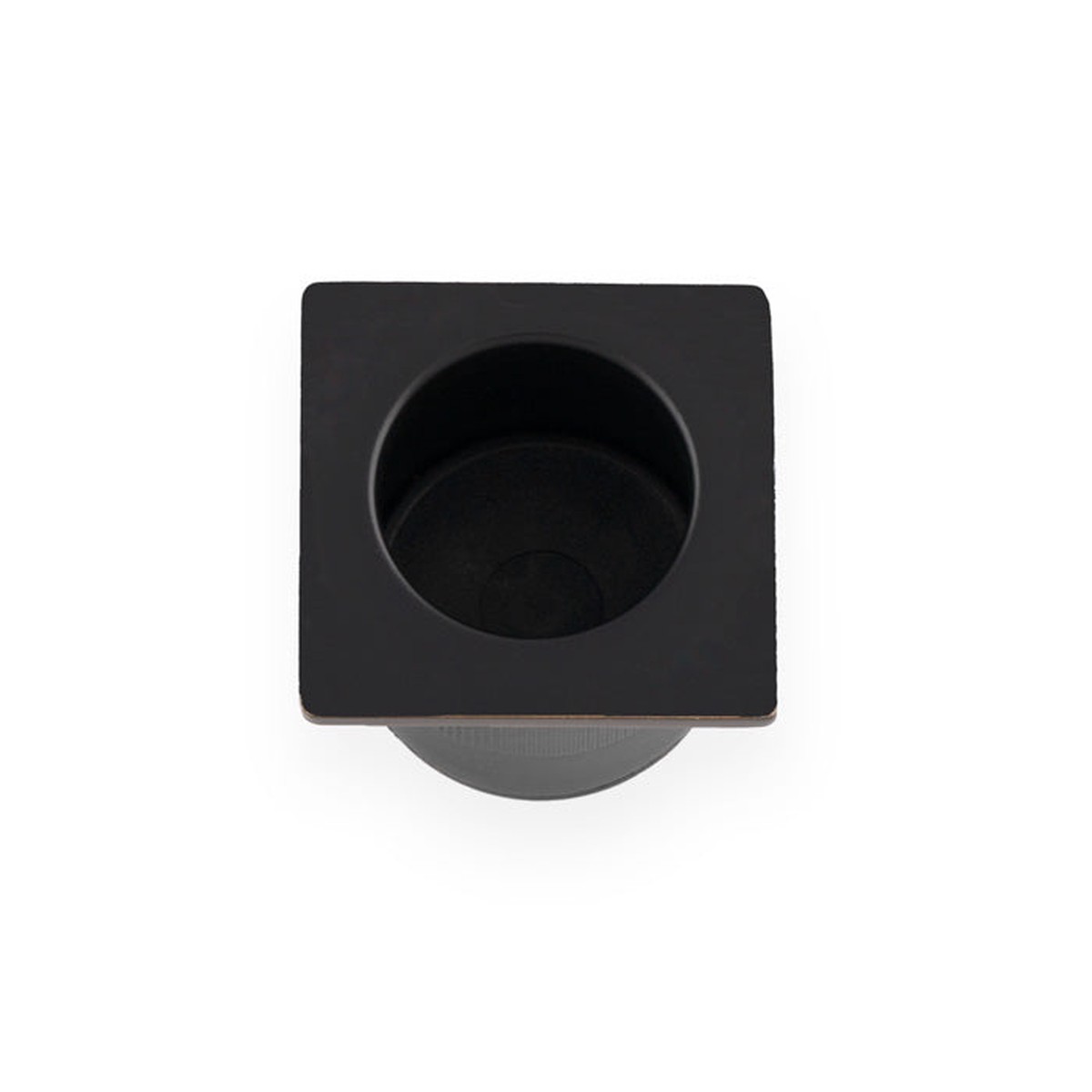 Alexander & Wilks - Sliding Door Finger Edge Pull (Square) Black
