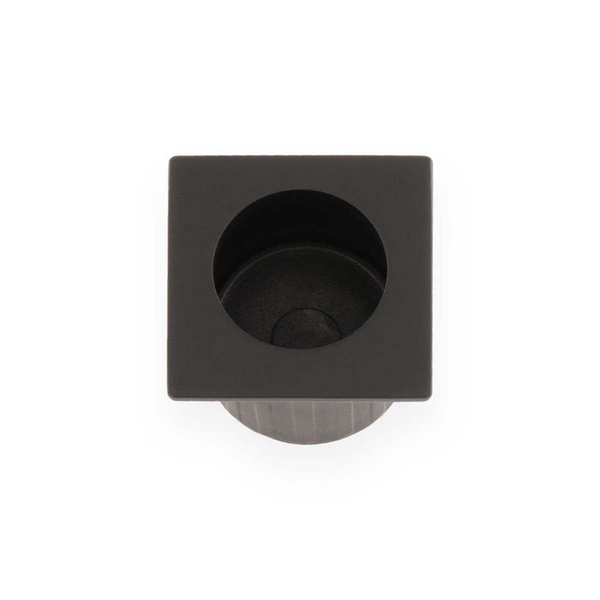 Alexander & Wilks - Sliding Door Finger Edge Pull (Square) Dark Bronze PVD