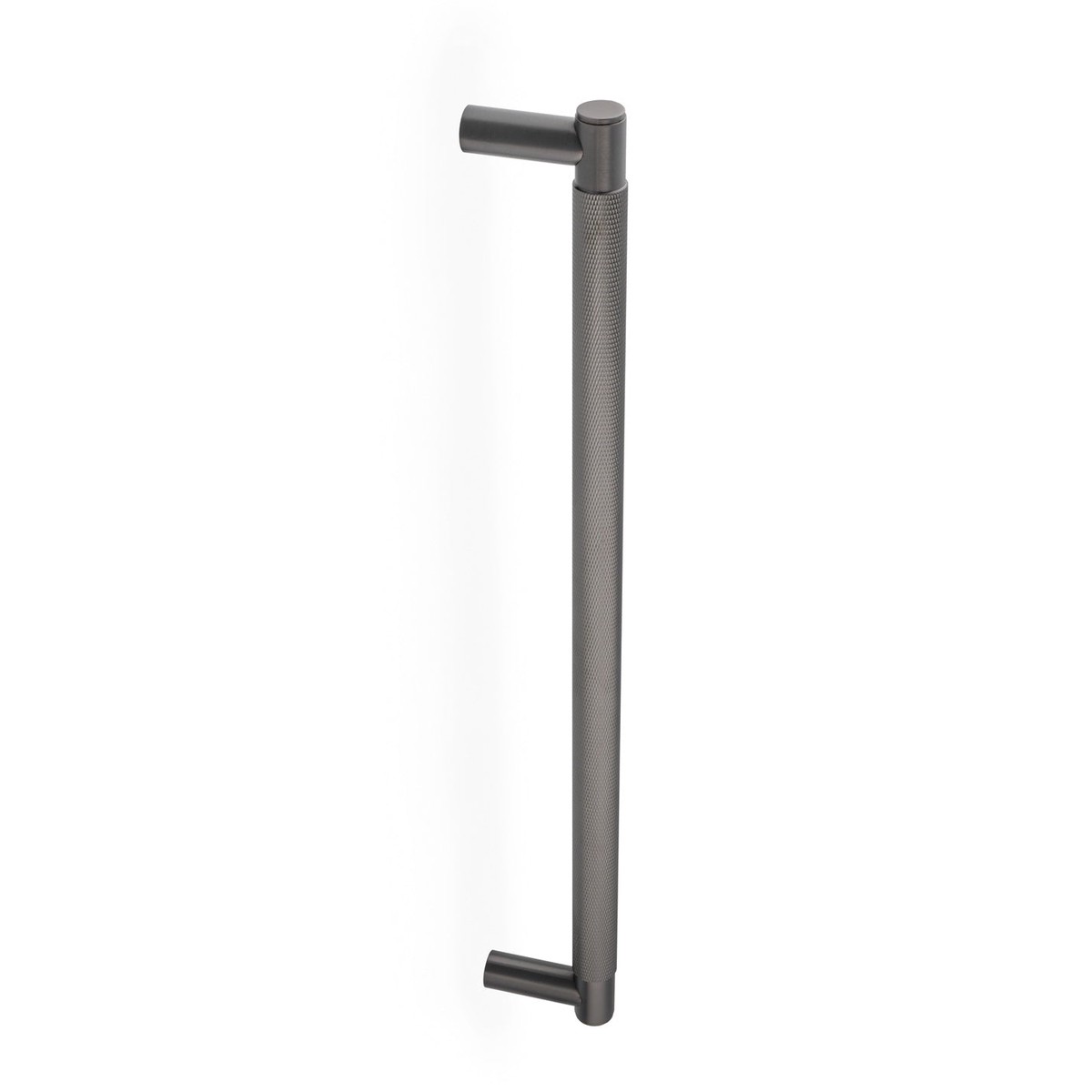 Alexander & Wilks - Spitfire Diamond Knurled 450mm Pull Handle - Dark Bronze PVD